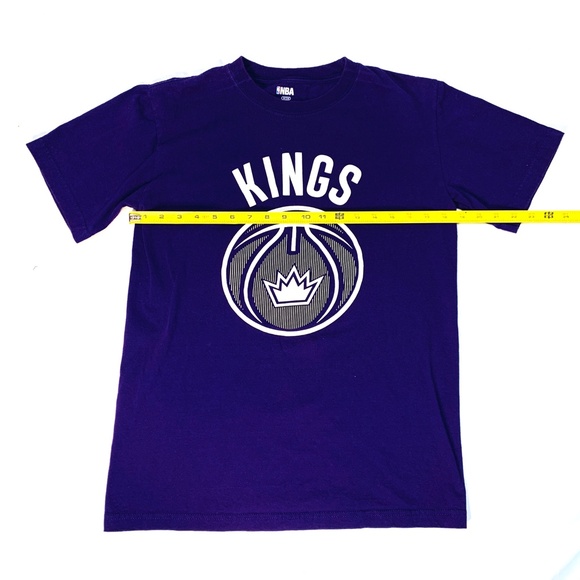NBA Sacramento Kings Mens Purple T-Shirt Size M - Picture 3 of 6